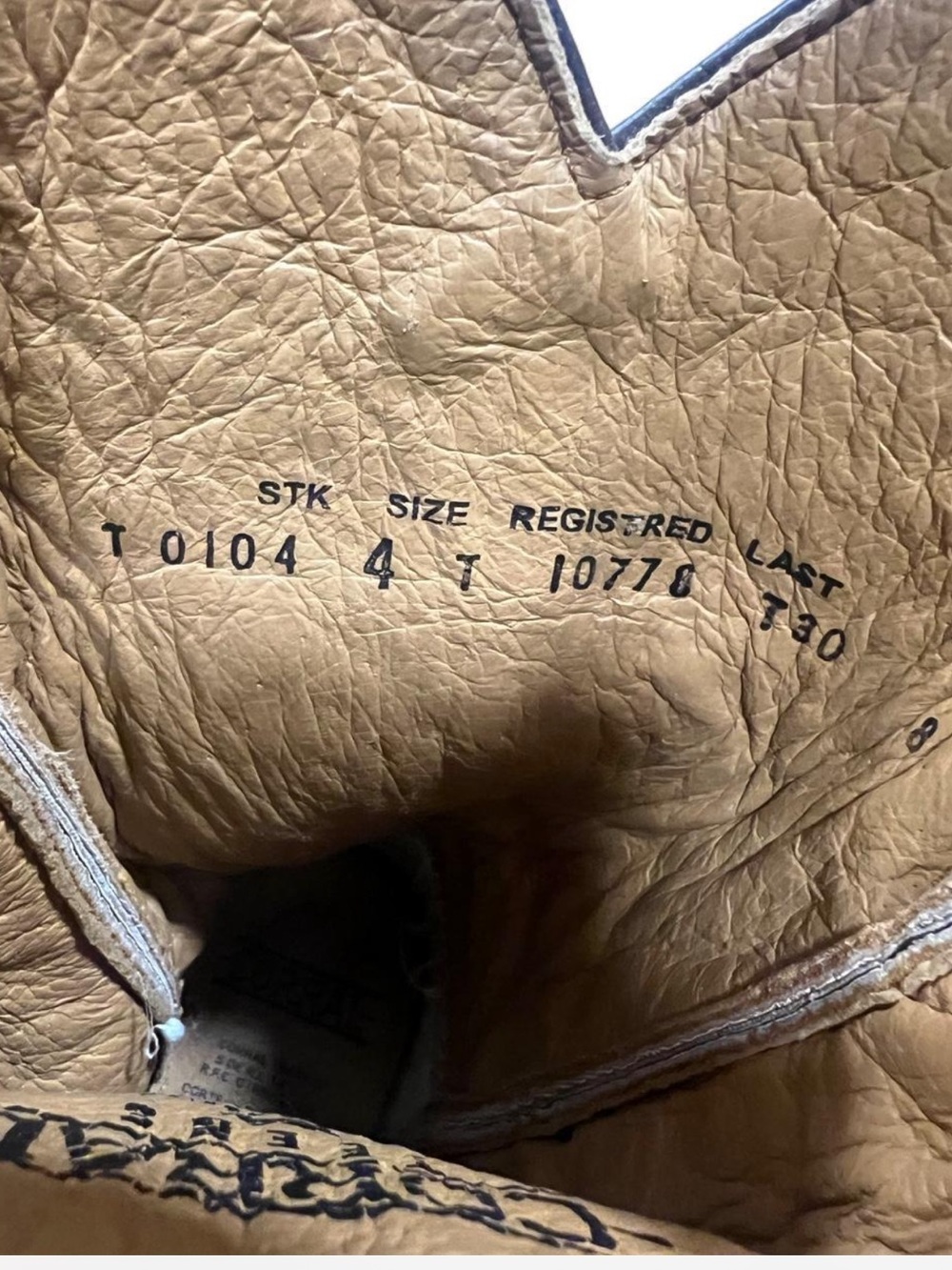 Corral Teen Shiny Inlay and Embroidery Square Toe Boot - Picture 3 of 5